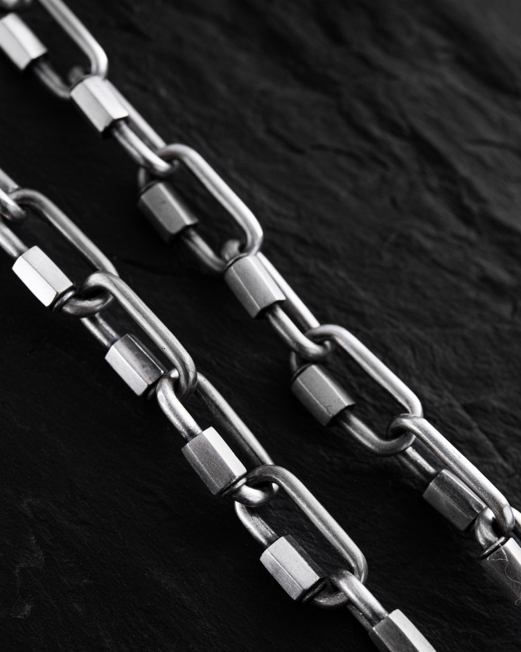 Срібний ланцюжок KARABIN 4