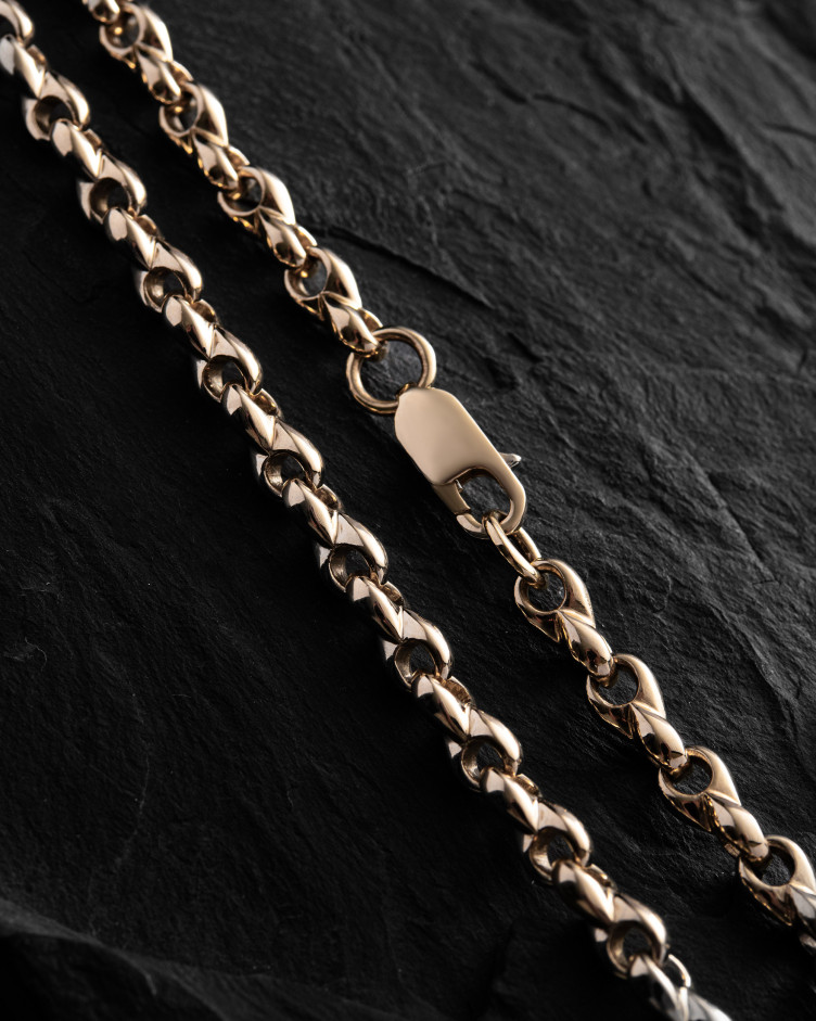 Ланцюжок PLUTO (жовте золото) 3