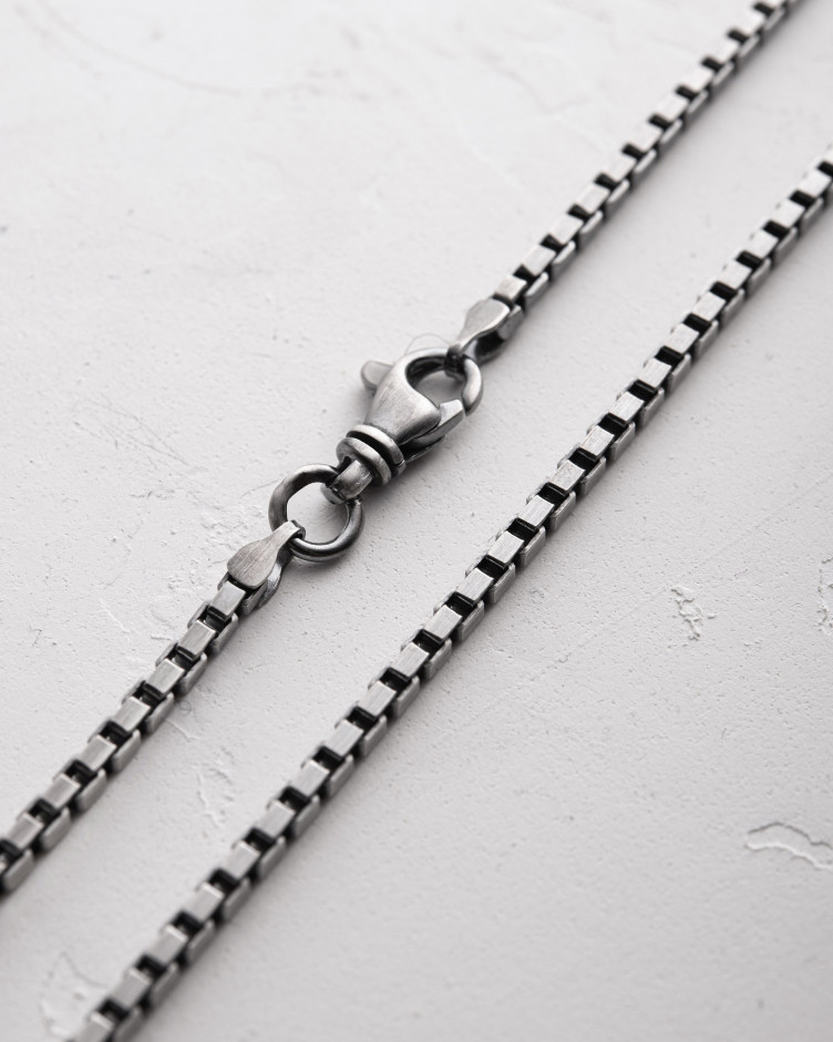 Silver BOX Chain 9