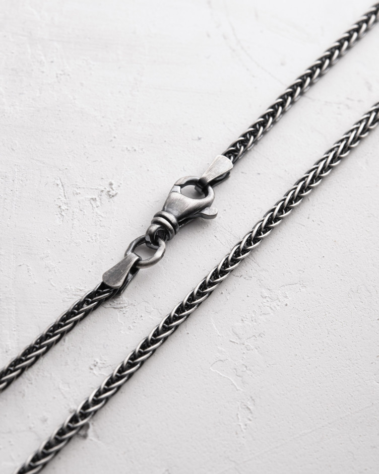 Silver FOXTAIL Chain 9