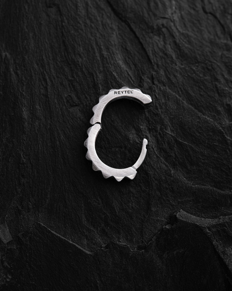 Silver single - earring HARD 3