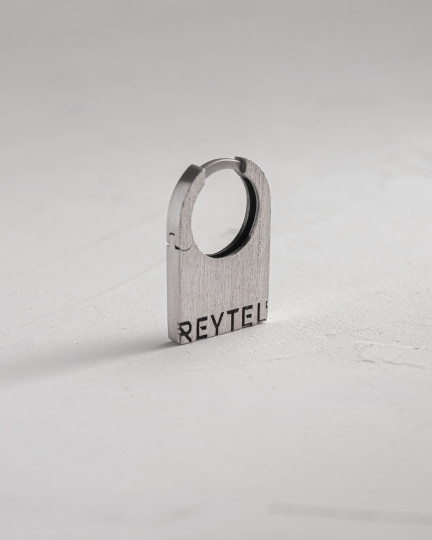 Серебряная моносерьга TAG REYTEL / Серьги