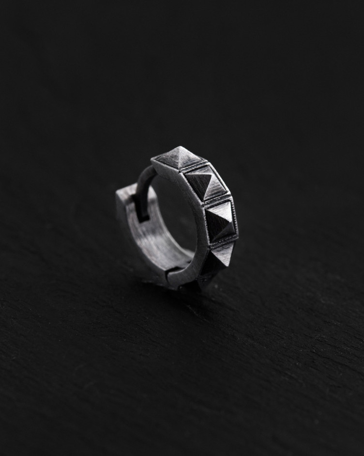 Silver single - earring FARE 3477