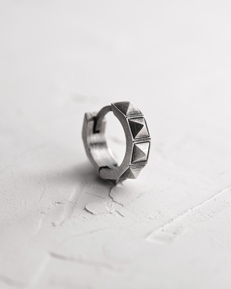 Silver single - earring FARE 3477