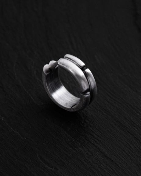 Silver single - earring KRETS
