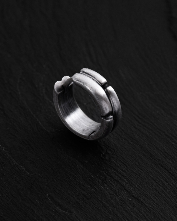 Silver single - earring KRETS 3478