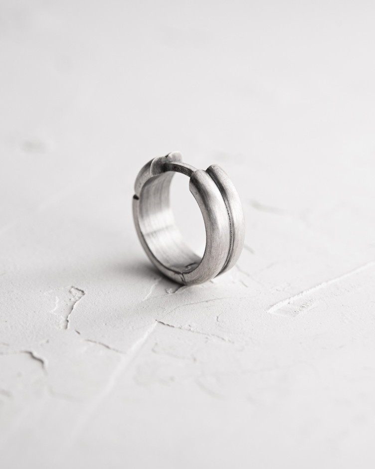 Silver single - earring KRETS 3478