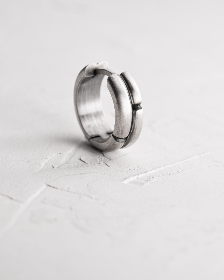 Silver single - earring KRETS 3478