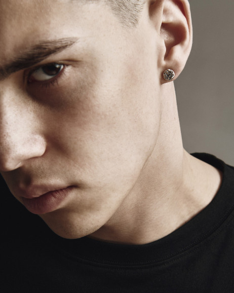 Срібна моносережка MOON 4