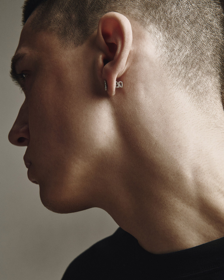 Срібна моносережка MOON 6