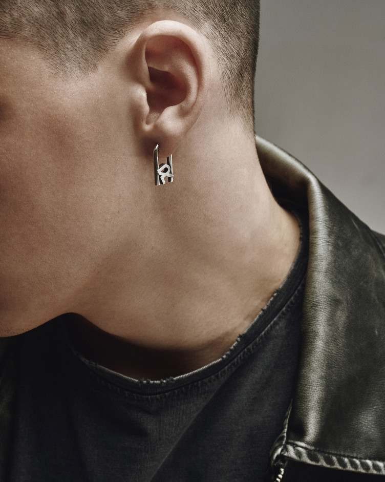 Срібна моносережка REYTEL 2