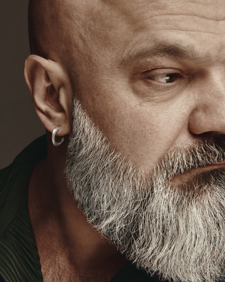 Срібна сережка - кільце RELEASE 2