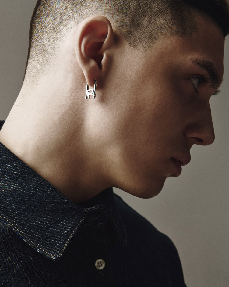 Моносережка REYTEL (біле золото) 2