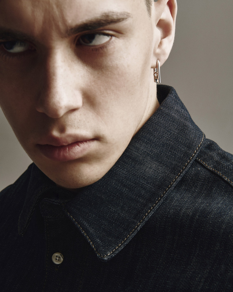 Моносережка REYTEL (біле золото) 4