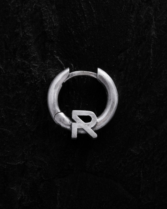 Срібна моносережка REYTEL / Сережки + 3