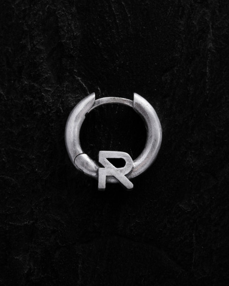 Серебряная моносерьга REYTEL 2