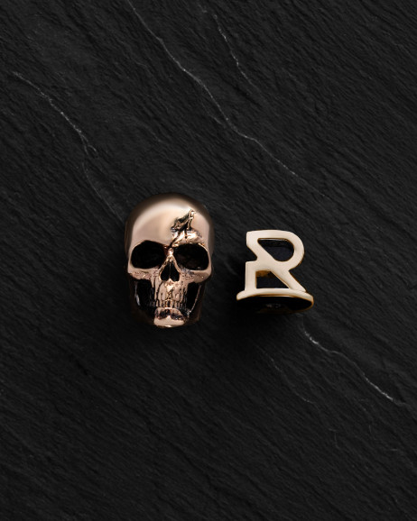 Моносерьга SCHEDEL в жёлтом золоте