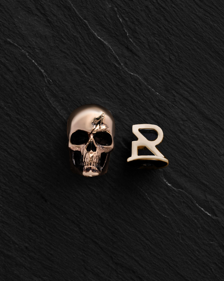 Моносерьга SCHEDEL в жёлтом золоте