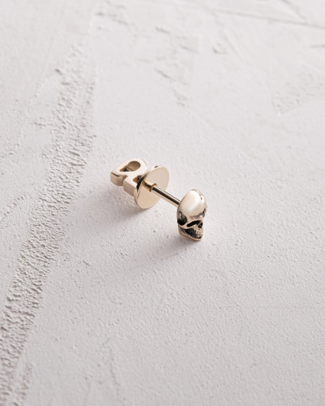 Моносерьга SCHEDEL в жёлтом золоте 4