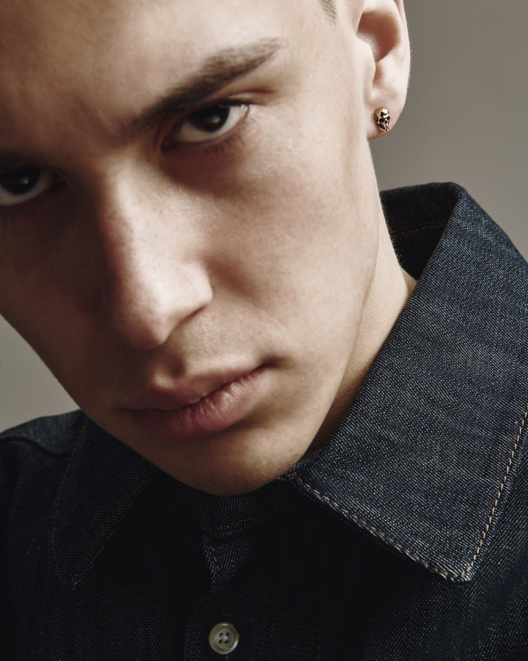 Моносережка SCHEDEL в жовтому золоті 2