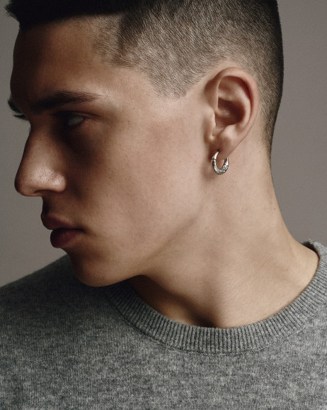 Срібна моносережка AXE 2