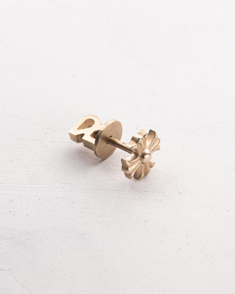 Mono earring CROIX DES TEMPLIERS ​(14k yellow gold) 4