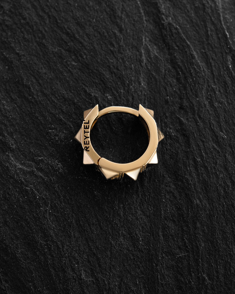 Earring - ring FARE ​(14k yellow gold) 4