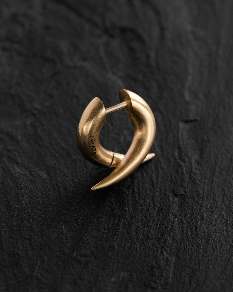 Single earring FARLIG ​(14k yellow gold) 4