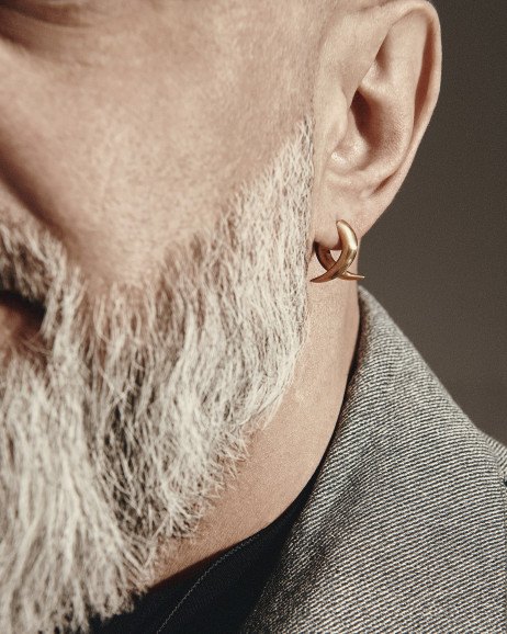 Single earring FARLIG ​(14k yellow gold) 2