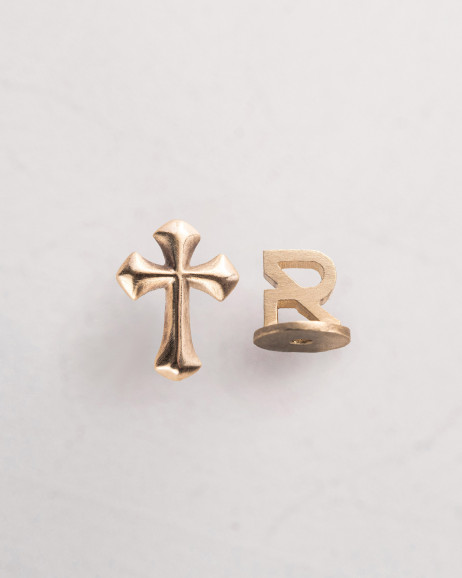 Mono earring CROCETTA ​(14k yellow gold) 4