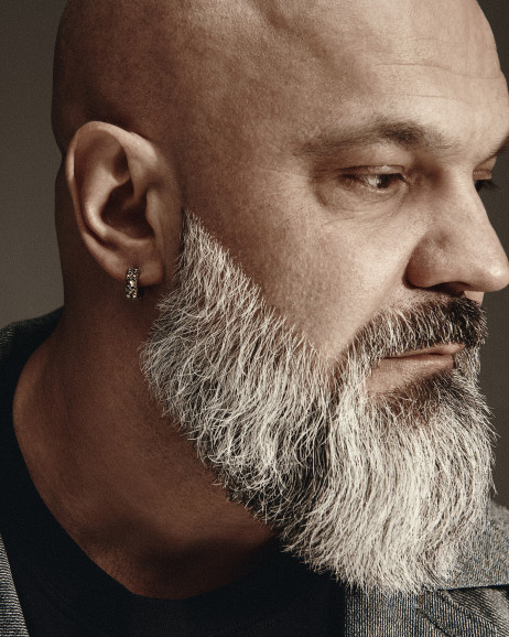 Моносерьга DREAD (желтое золото)  2