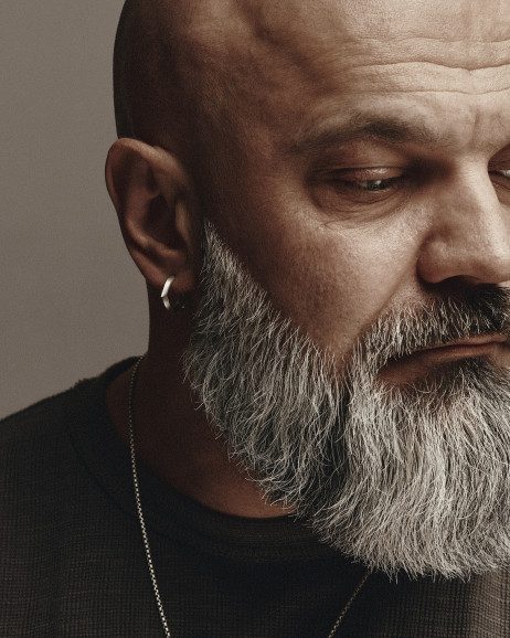 Серебряная серьга - кольцо IGNEO 2