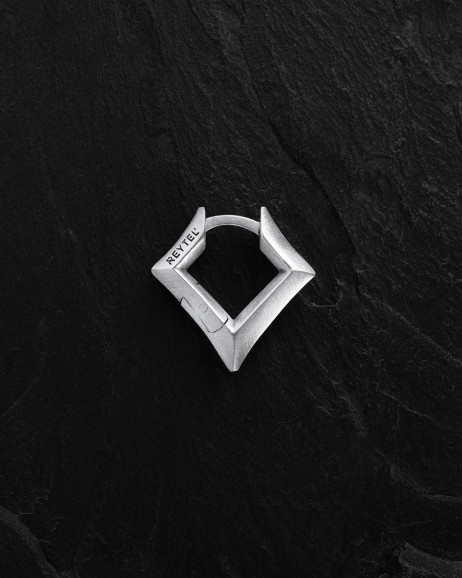 Серебряная моносерьга FRAME / Серьги