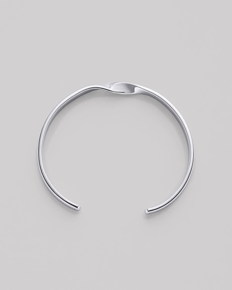 Срібний жорсткий браслет SERENE / Браслети жіночі