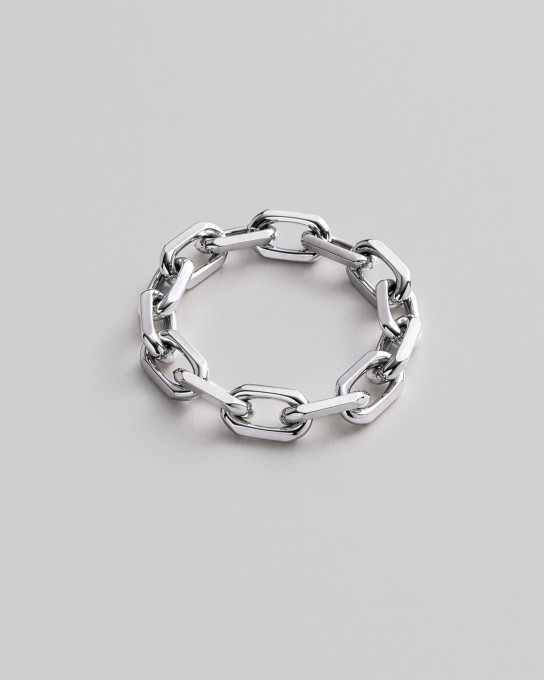 Серебряное кольцо CHAIN / Кольца Женские + 5