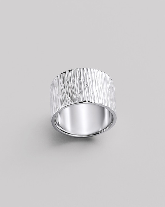 Серебряное кольцо TEXTURE / Кольца Женские