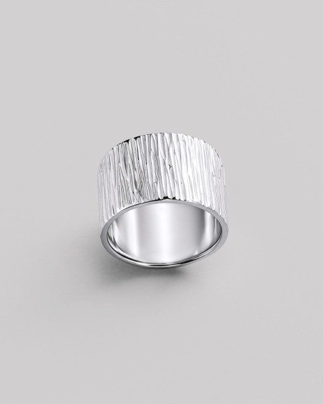 Серебряное кольцо TEXTURE / Кольца Женские