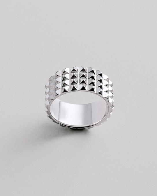 Серебряное кольцо SPIKE / Кольца Женские + 2