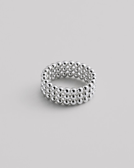 Серебряное кольцо BUBBLE / Кольца Женские + 3