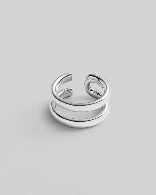 Серебряное кольцо TWIST / Кольца Женские + 3