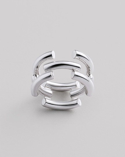 Серебряное кольцо DYNAMIC / Кольца Женские