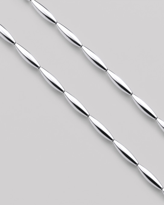 Серебряное колье IMPULSE + 3