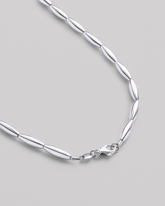 Серебряное колье IMPULSE + 5