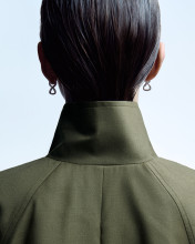 Срібні сережки SILHOUETTE