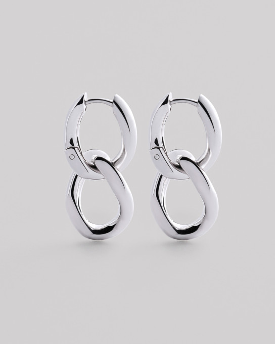 Срібні сережки TWIN / Сережки Жіночі + 3