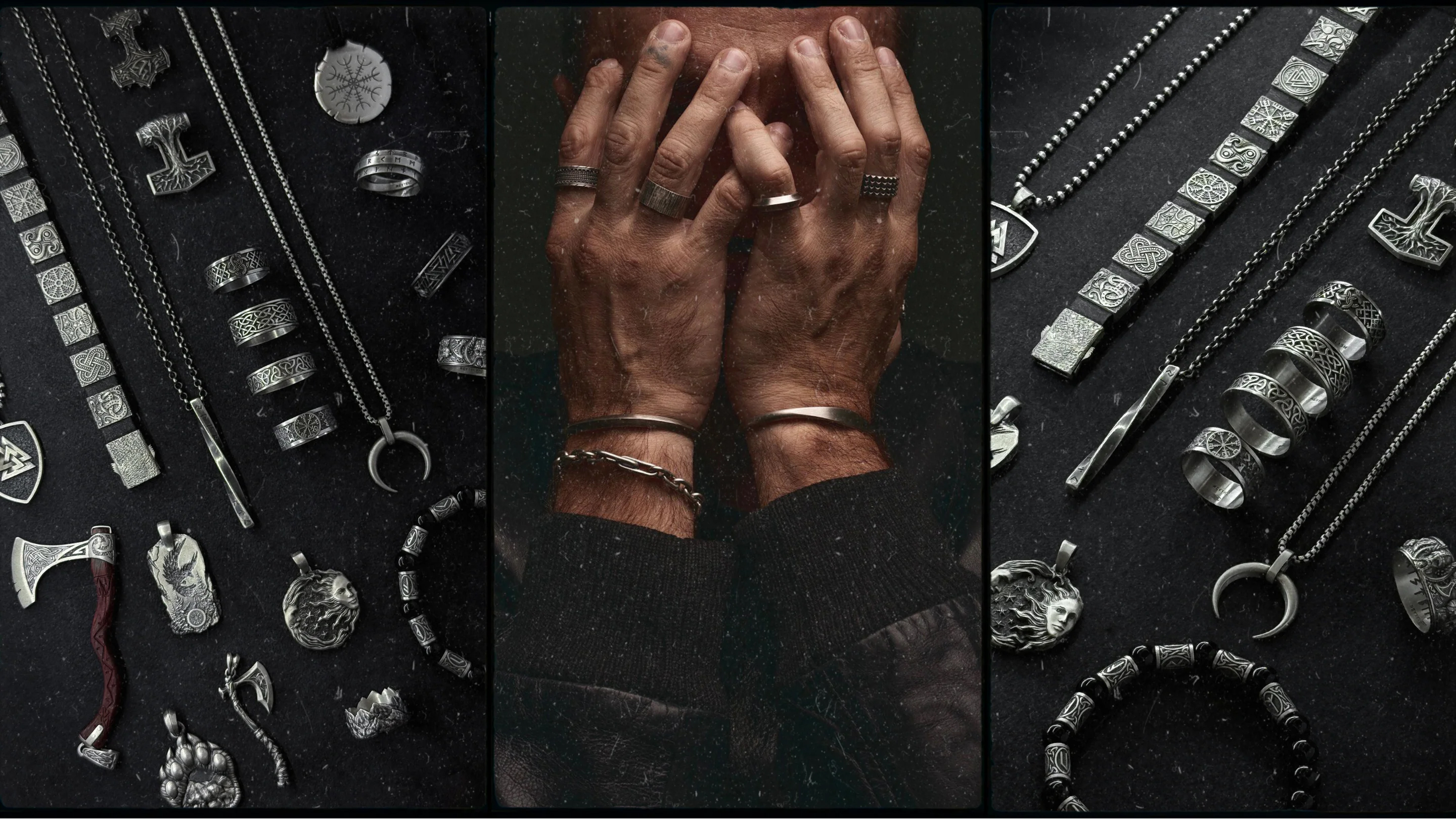 Handcrafted sterling silver jewelry by Reytel